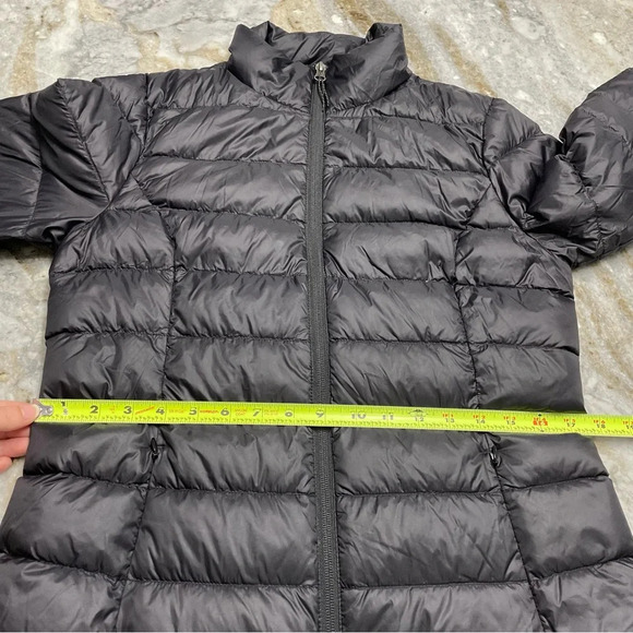 Eddie Bauer Black Down Filled Jacket Coat Women’s Small - Picture 9 of 12